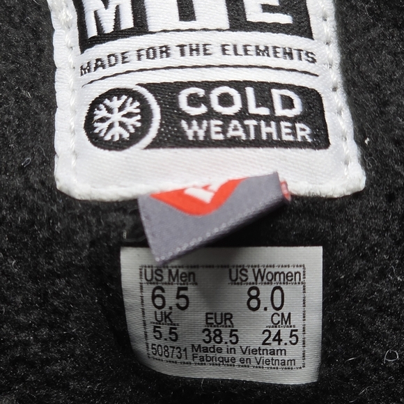 VANS SK8 Hi MTE-2 Hiking Boots Men's 6.5 / Women's 8 Dip Pink Black Suede New - Picture 4 of 12